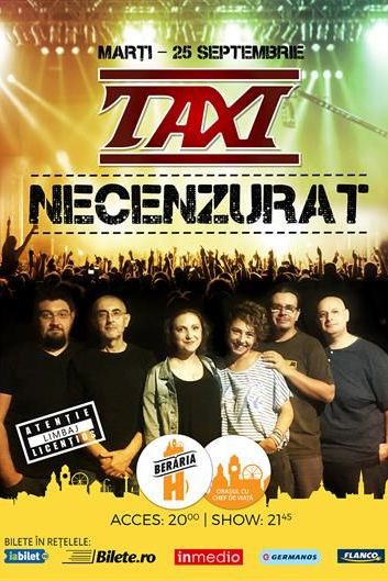 Poster eveniment TAXI - Necenzurat