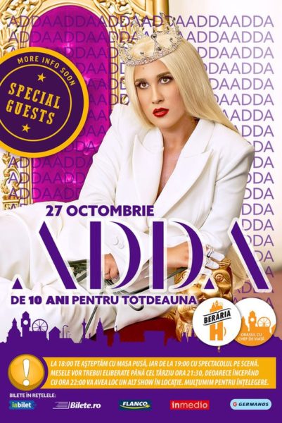 Poster eveniment ADDA