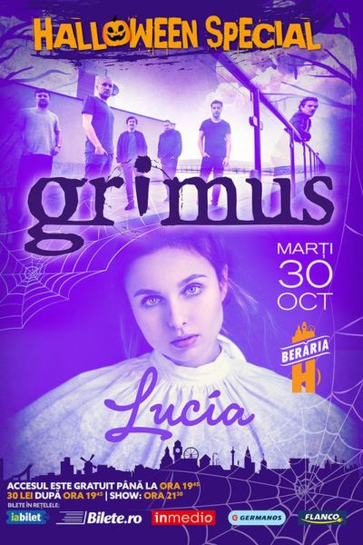 Poster eveniment Halloween Special: Grimus / Lucia