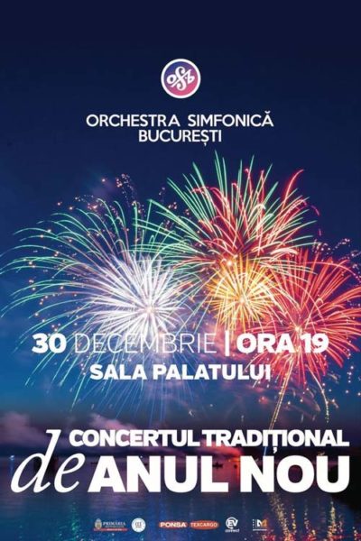 Poster eveniment Concertul Tradițional de Anul Nou
