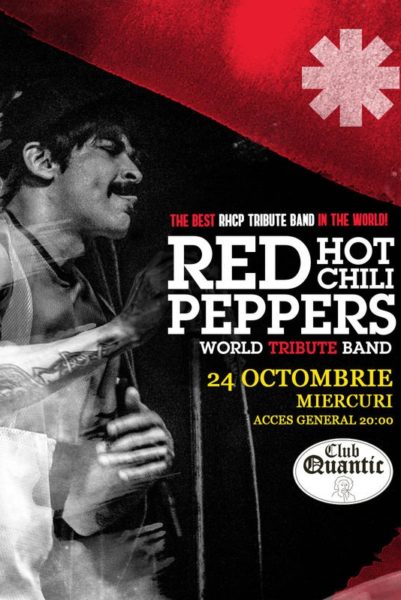 Poster eveniment Red Hot Chili Peppers World Tribute
