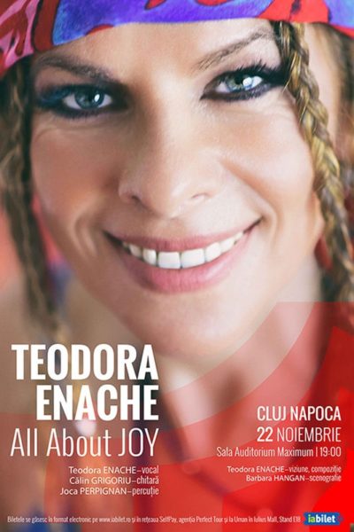 Poster eveniment Teodora Enache - All About Joy