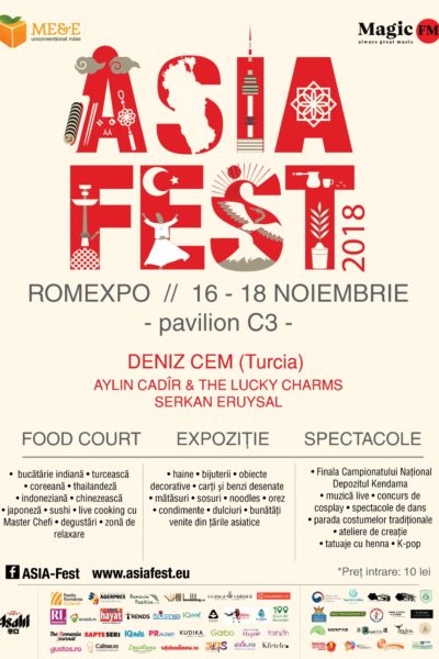 Poster eveniment Asia Fest 2018