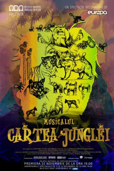 Poster eveniment Cartea Junglei - Musical