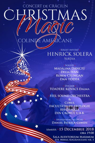 Poster eveniment Christmas Magic - Concert de colinde americane