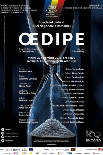 Poster eveniment Oedipe - George Enescu