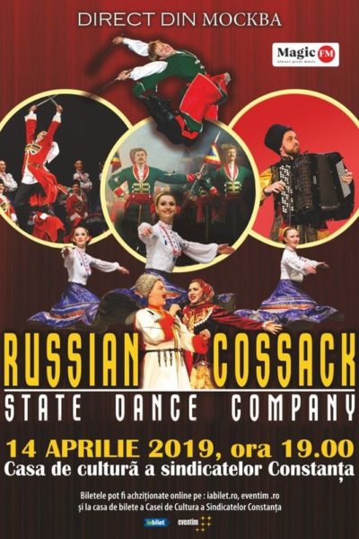 Poster eveniment Cazacii Rusiei - State Dance Company
