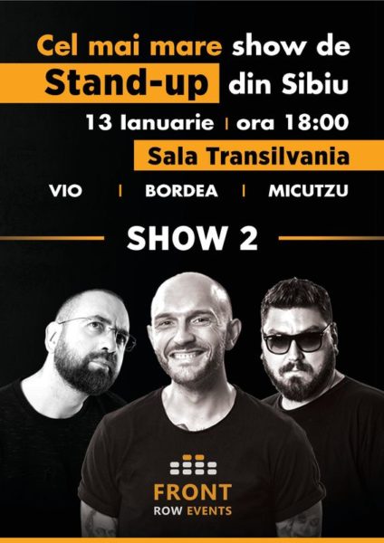 Poster eveniment Cel mai mare show de stand-up din Sibiu