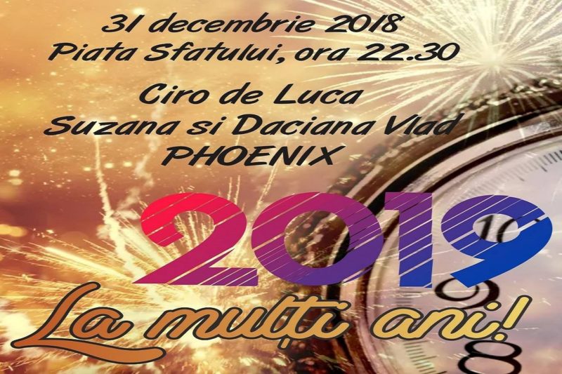 Poster eveniment Revelion Brașov 2019