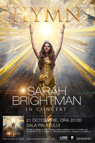 Poster eveniment Sarah Brightman