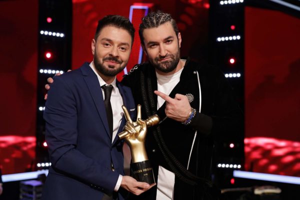 Smiley alături de Bogdan Ioan, câștigătorul trofeului Vocea României 2018
