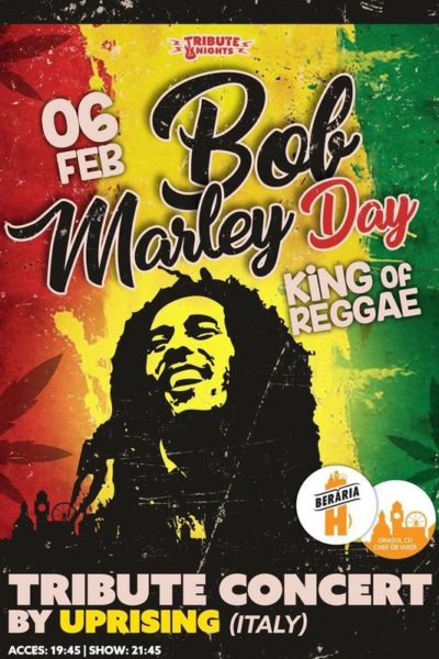 Poster eveniment Bob Marley Day