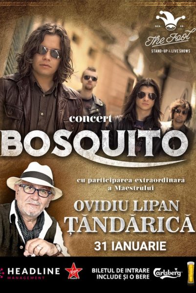 Poster eveniment Bosquito & Ovidiu Lipan Țăndărică