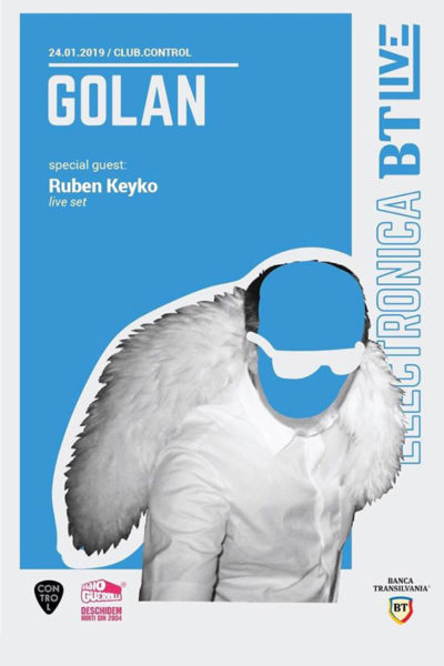 Poster eveniment BT Live: GOLAN / Ruben Keybo