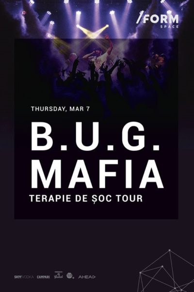 Poster eveniment B.U.G. Mafia