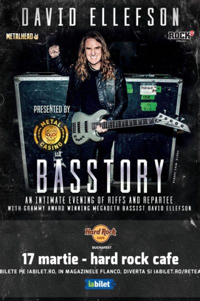 Poster eveniment David Ellefson (Megadeth)