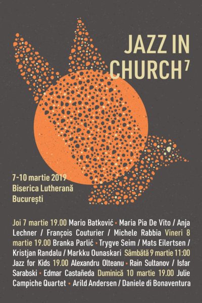 Poster eveniment Jazz in Church 2019