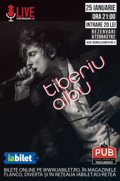 Poster eveniment Tiberiu Albu