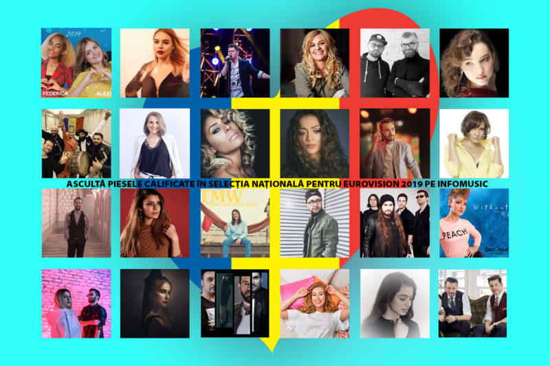 Melodiile calificate în Selecția Națională pentru Eurovision 2019