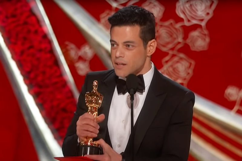 Rami Malek la gala Premiilor Oscar 2019