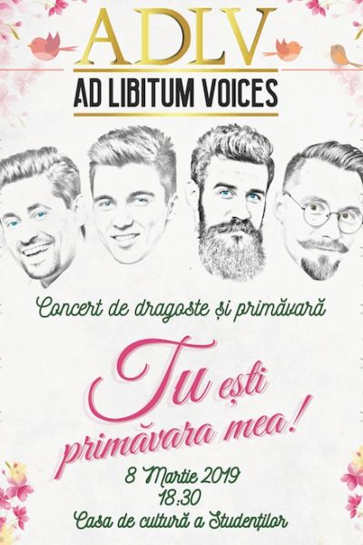 Poster eveniment Ad Libitum Voices