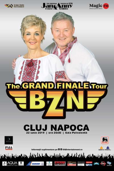 Poster eveniment BZN - Grand Finale Tour