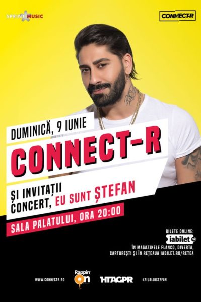 Poster eveniment Connect-R: \"Eu sunt Ștefan\"