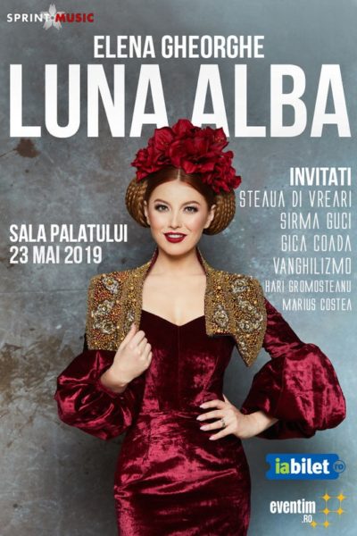 Poster eveniment Elena Gheorghe: \"Luna Alba\"
