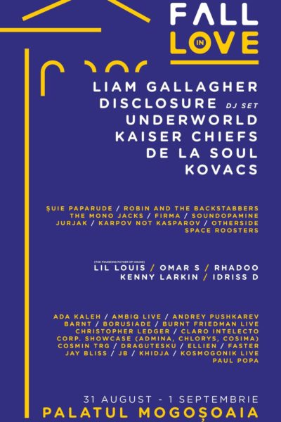 Poster eveniment Fall in Love Festival 2019