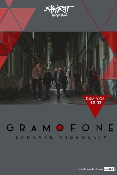 Poster eveniment Gramofone - lansare videoclip