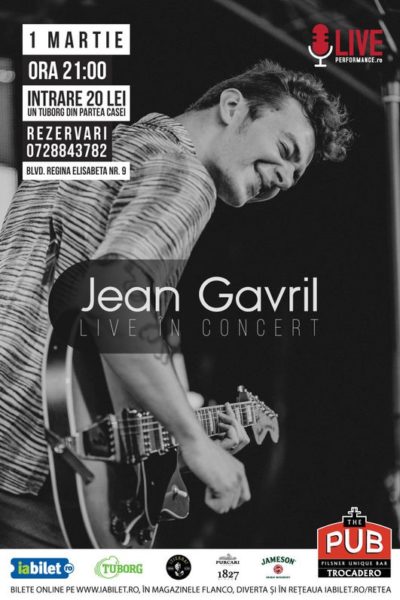Poster eveniment Jean Gavril