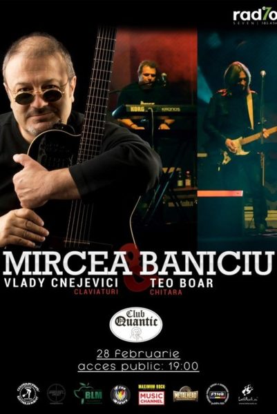 Poster eveniment Mircea Baniciu & BAND
