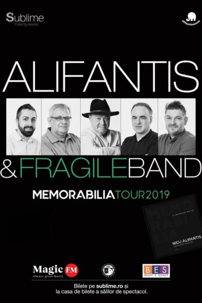 Poster eveniment Alifantis & FragileBand - ANULAT