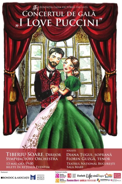 Poster eveniment Concert de Gală \"I love Puccini\"
