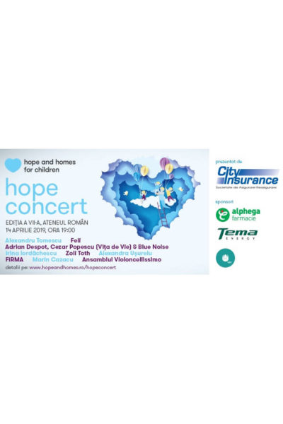 Poster eveniment Hope Concert 2019