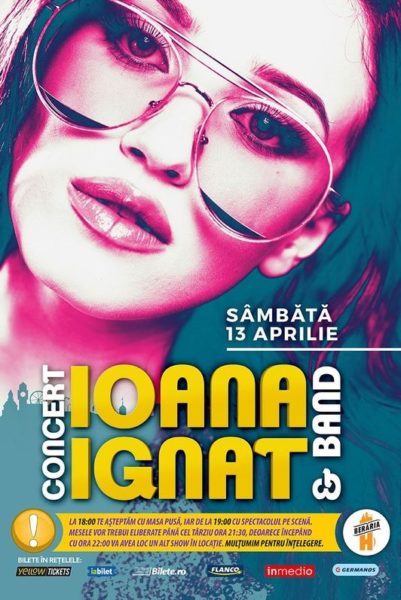 Poster eveniment Ioana Ignat