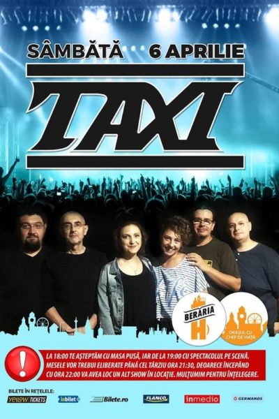 Poster eveniment TAXI