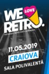concerte Concerte din Romania afis we love retro craiova mai 2019 100x150