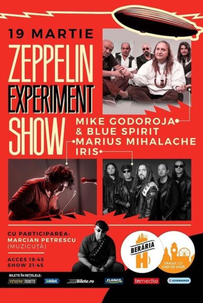Poster eveniment Zeppelin Experiment Show