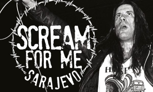 Scream for Me Sarajevo concert Bruce Dickinson poster