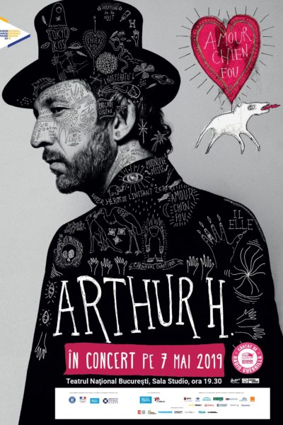 Poster eveniment Arthur H - \"Amour chien fou\"