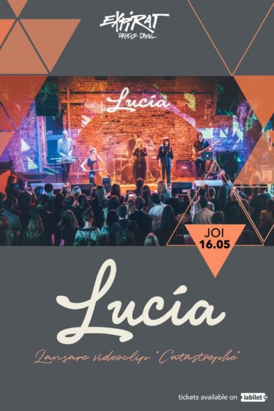 Poster eveniment Lucia - lansare videoclip