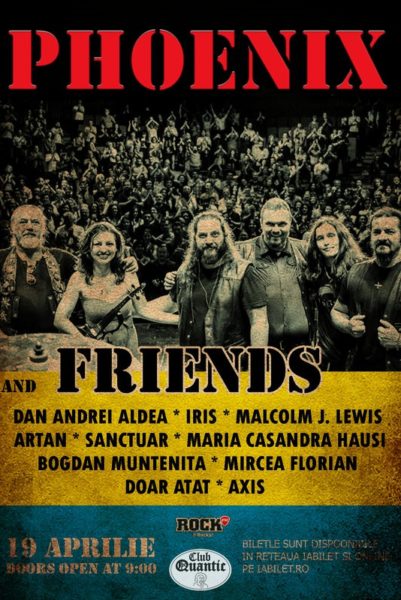 Poster eveniment Phoenix & Friends