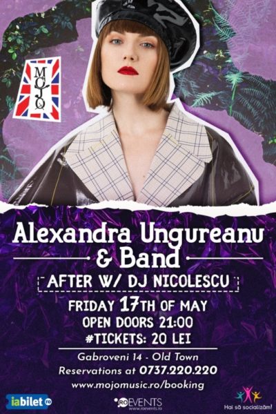 Poster eveniment Alexandra Ungureanu & Band