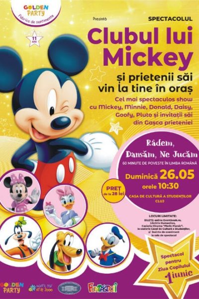 Poster eveniment Clubul lui Mickey