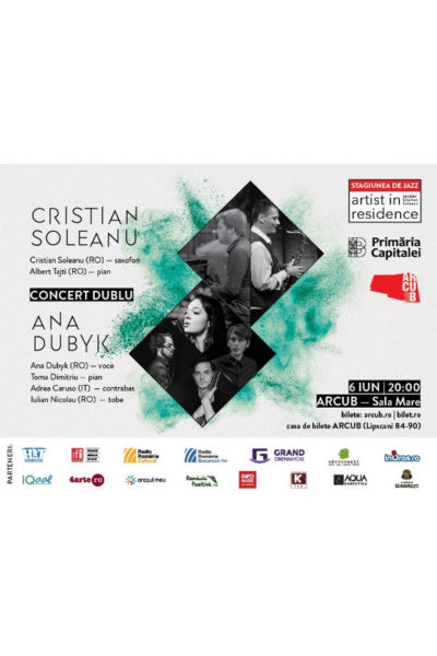 Poster eveniment Cristian Soleanu & Albert Tajti / Ana Dubyk Quartet