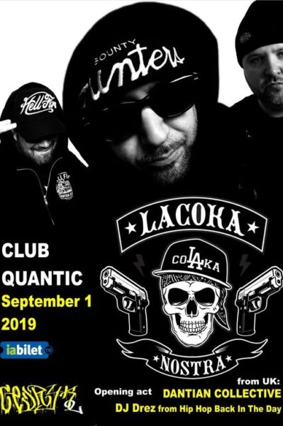 Poster eveniment La Coka Nostra
