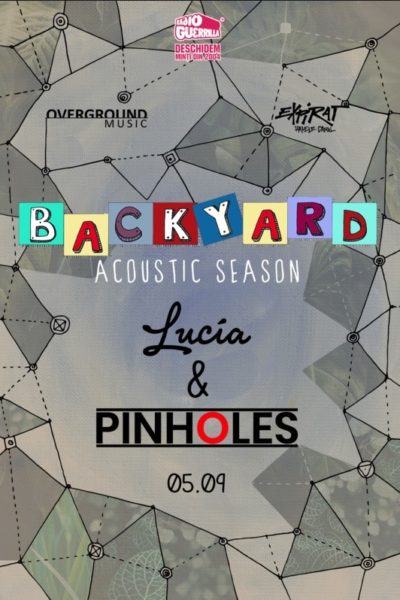 Poster eveniment Lucia & Pinholes