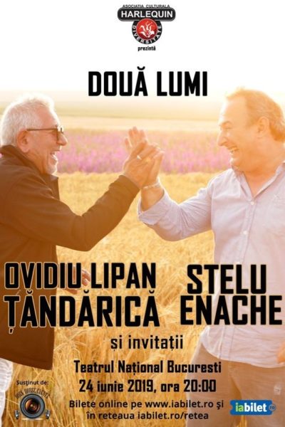 Poster eveniment Stelu Enache și Ovidiu Lipan Țăndărică