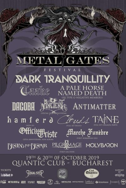 Poster eveniment Metal Gates Festival 2019
